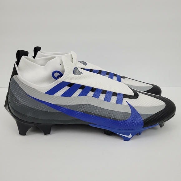 Nike Vapor Edge Pro 360 Football Cleats Black Game Royal - Picture 1 of 7